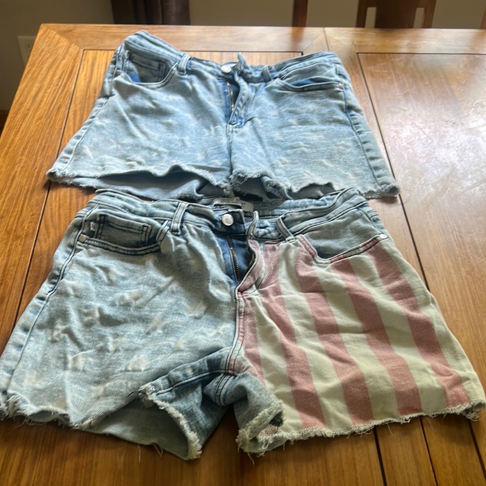 Two Pair of Judy Blue Shorts. Size XL